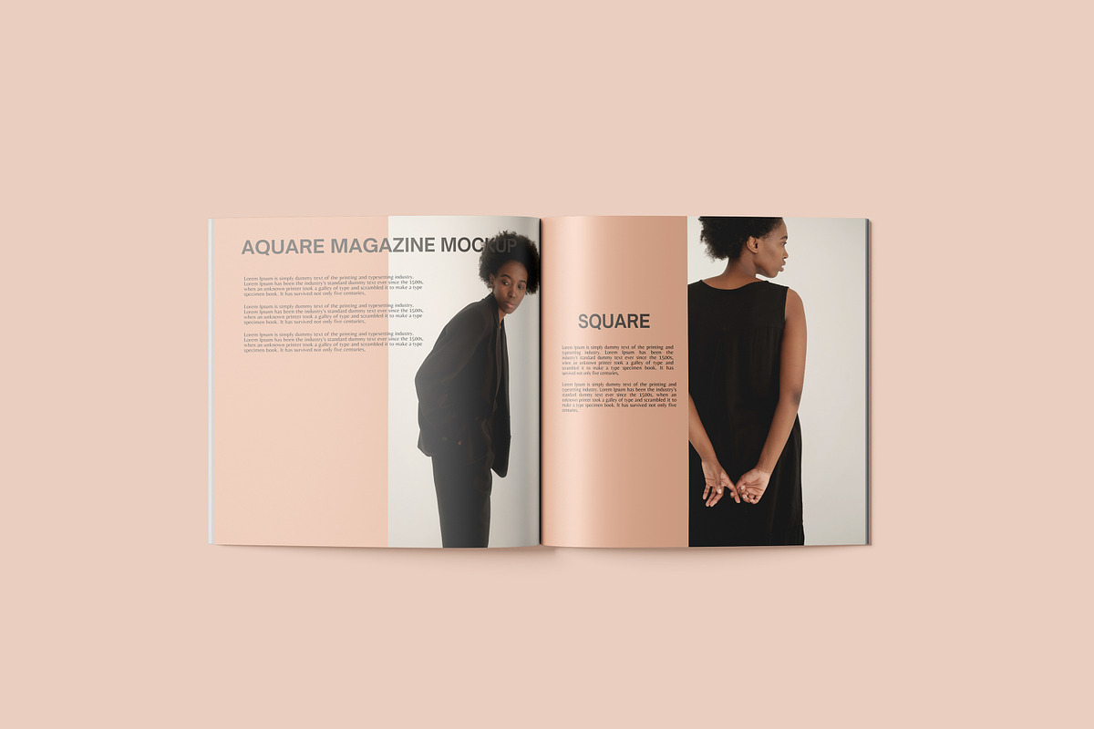 Square Magazine Mockup, a Print Template by safrizalstudio (Photo 6 of 7)