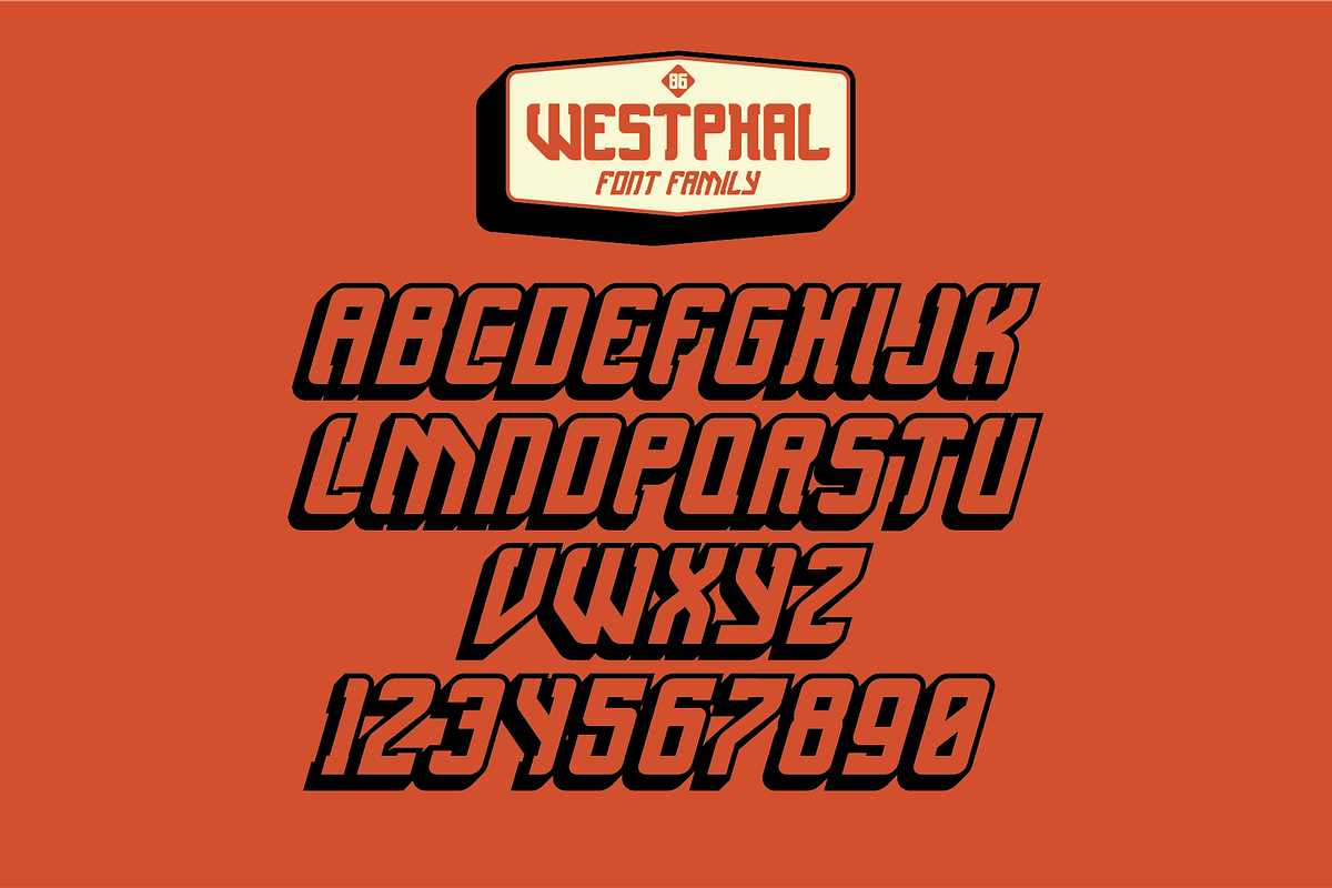 Westphal86 | Font Family, a Serif Font by Bend Industries (Photo 5 of 7)