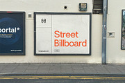 Street Billboard Mockup, an Advertising Mockup by MinalStudio (Thumbnail 2 of 6)