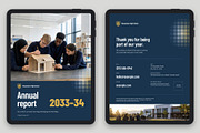 High School Annual Report Template, a Brochure Template by BrandPacks (Thumbnail 5 of 6)