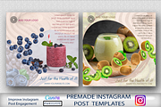 CANVA Templates Instagram Posts, a Social Media Template by Vibrant Design Shop (Thumbnail 5 of 7)