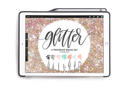 Glitter Procreate 7 Brush Bundle