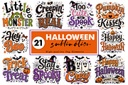 Halloween Quotes PNG Bundle, a Seasonal Illustration by CreationArt (Thumbnail 1 of 3)