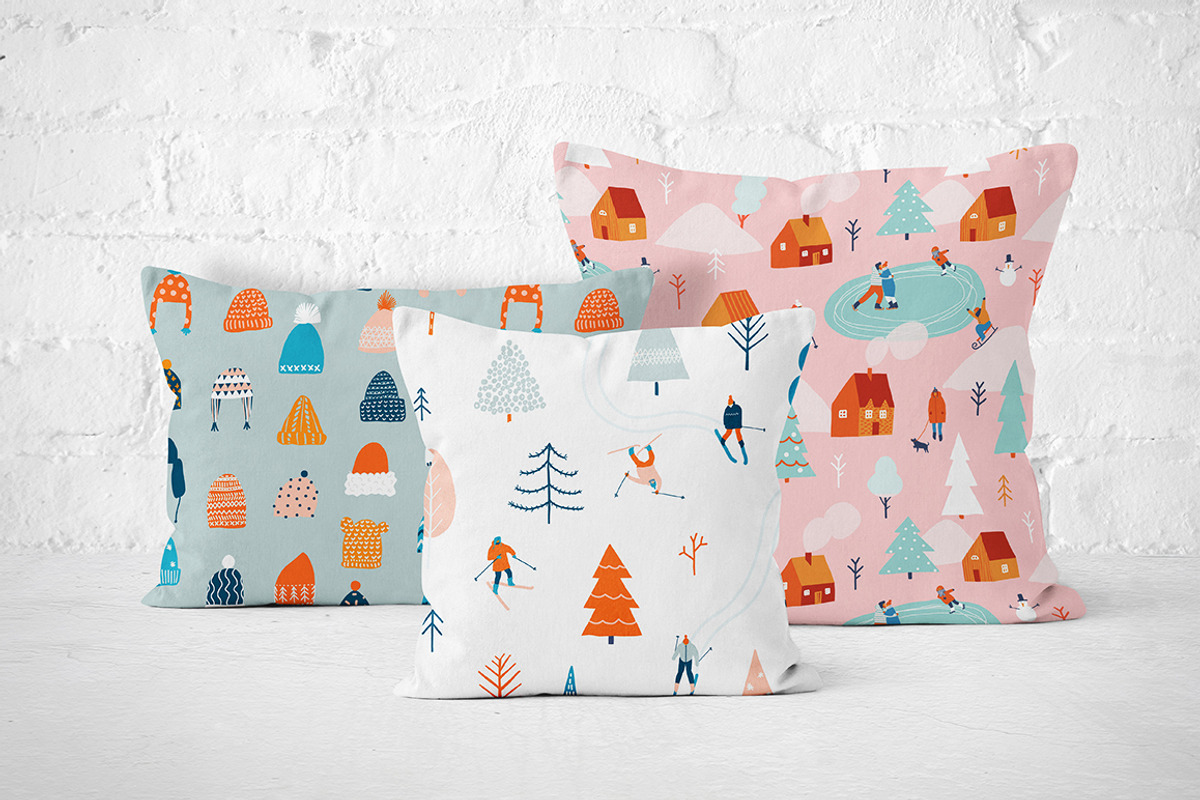 Christmas pattern set, a Pattern Graphic by Nicetoseeya (Photo 8 of 8)
