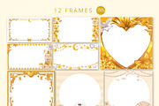 LaLuxe Vintage White & Goldorem, a Decorative Illustration by CreativeValuation (Thumbnail 4 of 11)