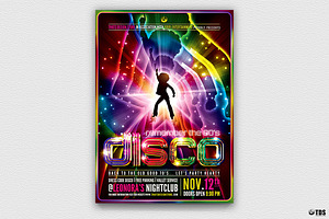 Disco Music Flyer Bundle V2