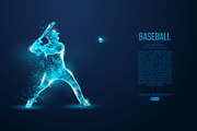 Silhouette of a baseball player | Illustrations ~ Creative Market