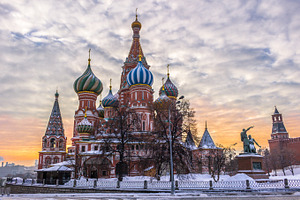 Saint basil's cathedral in moscow containing kremlin, moscow, and russia