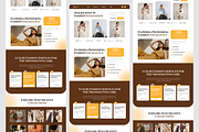 Modern Fashion Landing Page, a Landing Page Template by SquidPixey (Thumbnail 5 of 5)