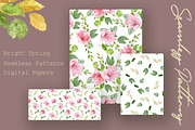 Bright Spring Pattern Collection, a Pattern Graphic by OlgaSerbun (Thumbnail 3 of 5)