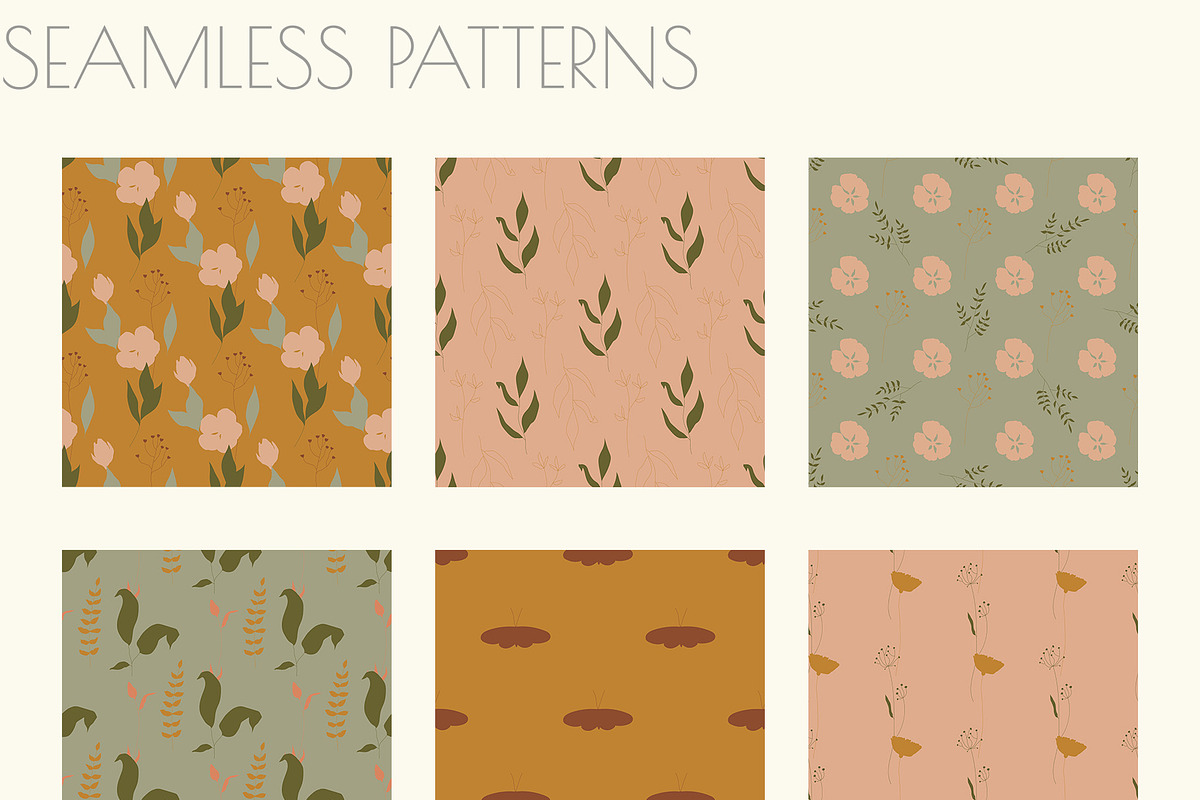NATURE VIBES FLORAL COLLECTION, an Object Graphic by Andreen (Photo 13 of 17)