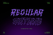 CS Watcher Pixel, a Blackletter Font by Craft Supply Co. (Thumbnail 3 of 8)