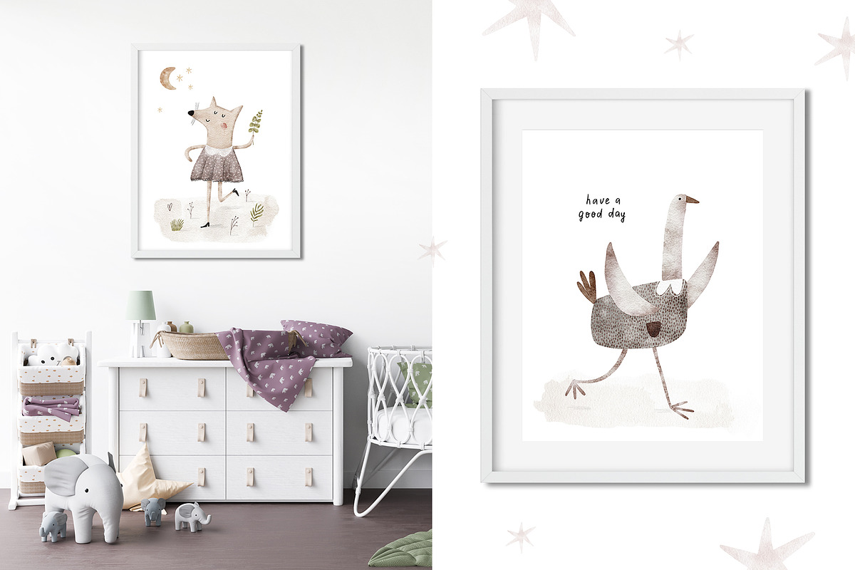 Forest Party, an Animal Illustration by Oksana Stepova (Photo 5 of 16)