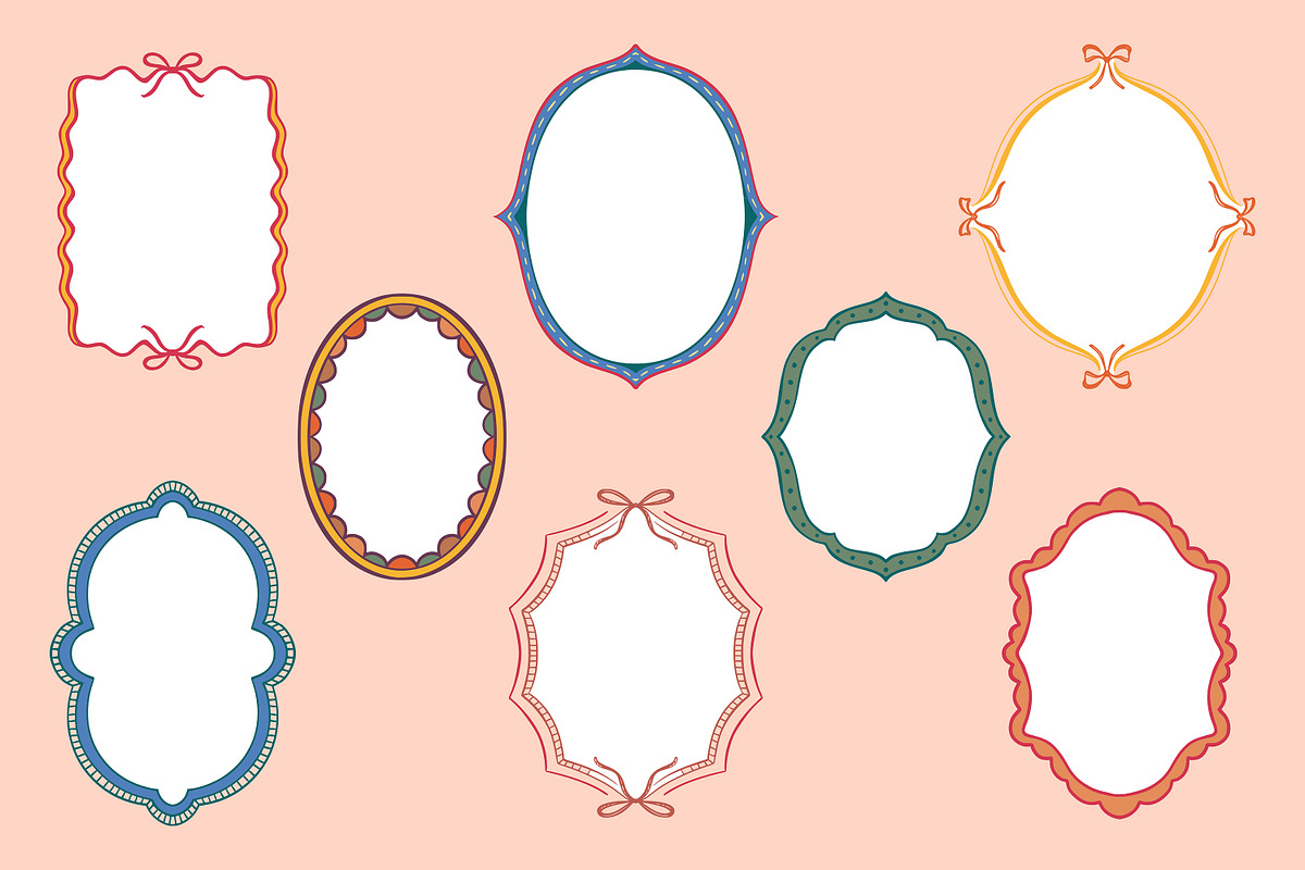 Whimsy Patterns & Frames, a Background Graphic by Molly art (Photo 14 of 16)