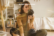 Radiance Light Leaks & Dust Overlays, a Beauty & Fashion Photo by Paper Flowers Studio (Thumbnail 2 of 16)