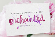 40% OFF – ENCHANTED SCRIPT FONT, a Script Font by DESIGN HQ (Thumbnail 1 of 5)
