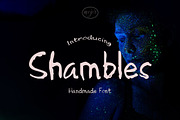 Shambles Handmade Font, a Sans Serif Font by McJer.Studio (Thumbnail 1 of 6)