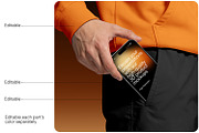 iPhone 17 Pro Max Mockup in Pocket, an iPhone Mockup by RamStudio2 (Thumbnail 2 of 7)