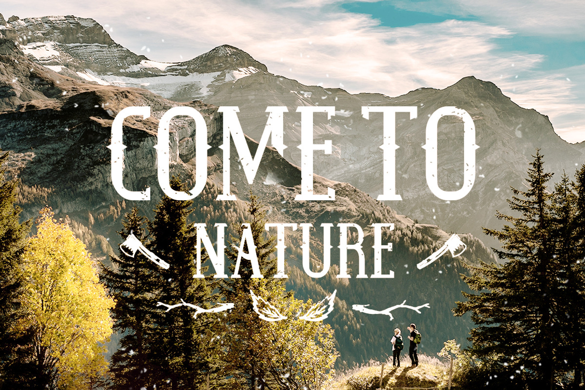 Trave Typeface preview 3