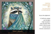 Imbolc Animal Illustrations, an Animal Illustration by The Dutch Lady Designs (Thumbnail 4 of 7)