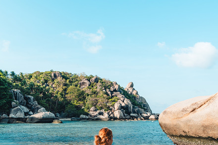 Traveling to the sea and the beach at the island, a Nature Photo by Art Rachen