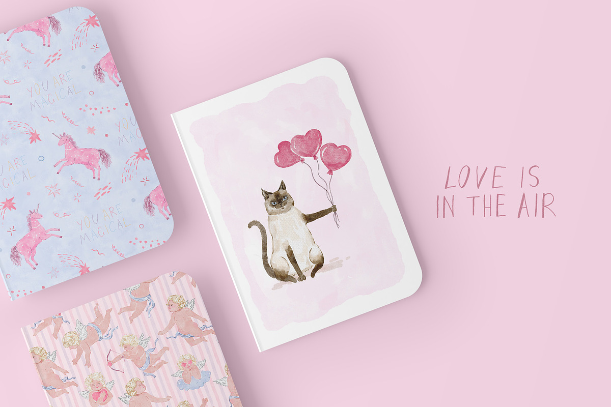 Whimsical Love Collection, an Object Illustration by Les Frolova (Photo 19 of 19)