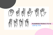 ASL SVG Bundle Sublimation Sign Font, an Education Illustration by InkCloudDesign (Thumbnail 3 of 23)