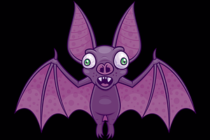 Wacky Vampire Bat