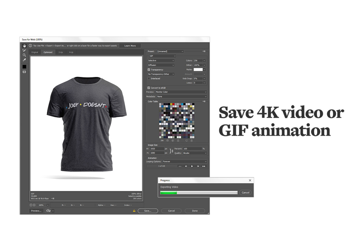 Men's T-shirt Animated Mockup, a Shirt Mockup by rebrandy (Photo 10 of 14)
