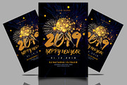 New Year Party Flyer, a Flyer Template by Flyer Arts (Thumbnail 2 of 5)