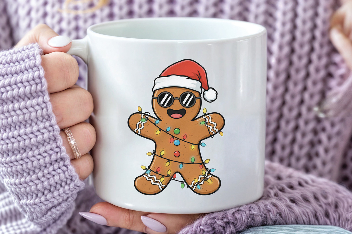 Dabbing Cookie PNG Sublimation, an Illustration by CraftArtStudio (Photo 3 of 4)