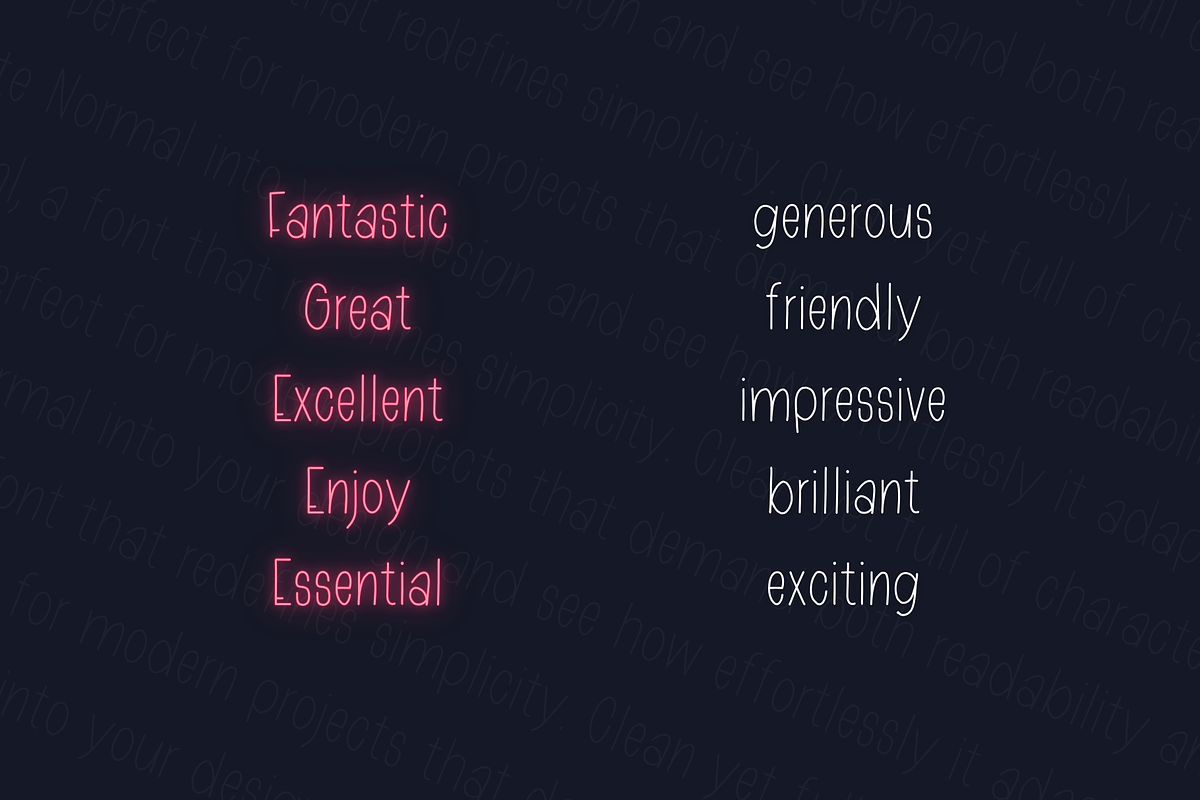Normal Handwritten Clean Font, a Handwritten Font by typendy (Photo 3 of 10)