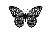 Butterfly Silhouette SVG Bundle, an Illustration by Gaye Art (Thumbnail 13 of 31)