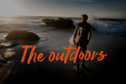 Strong Brush, a Script Font by Stripes Studio (Thumbnail 3 of 8)