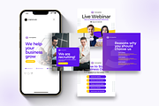 Social Media Kit | Posts and Banners, a Social Media Template by Studio B | Canva Template (Thumbnail 2 of 10)