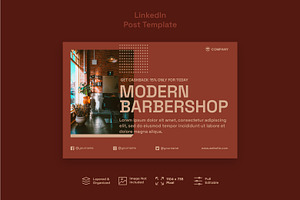 Babershop Social Media Kit Vol.3