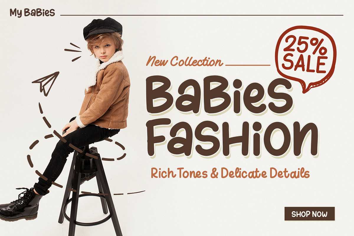 Hello! Nila & Bila Typeface, a Font by Graptail (Photo 2 of 14)