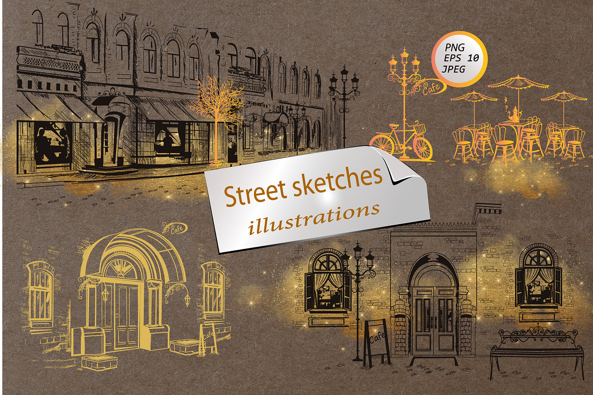 Streets in the old city., a Texture Illustration by Laifalight (Photo 1 of 9)