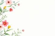 Bright Floral Watercolor Set, an Illustration by jahid234 (Thumbnail 2 of 11)
