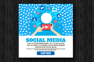 Social Media Banners, a Templates & Theme by graphicforest