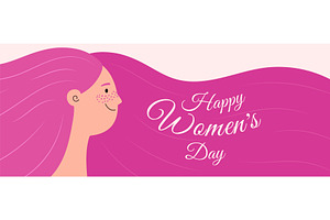 Beautiful woman with long hair 8, an Illustration by sceptical cactus