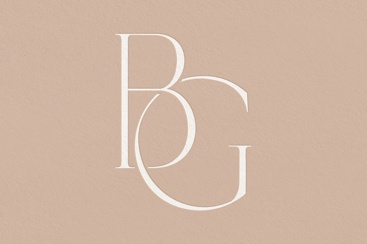 BG monogram, a Branding & Logo Template by LINKED LETTERS STUDIO (Photo 1 of 2)