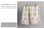 Waffle Kitchen Towels Mockups, a Product Mockup by mock-ups (Thumbnail 1 of 15)