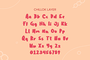 Chillok | Playful Font, a Sans Serif Font by LetterStuff Typefoundry (Thumbnail 3 of 9)