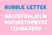 Bubble Letter Font, a Font by vladocar (Thumbnail 10 of 12)