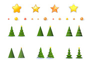Christmas Big Lettering Kit, an Object Graphic by zao4nik (Thumbnail 2 of 5)