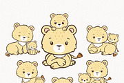Lion mom SVG, Mother's day with lion, an Animal Illustration by TitaLivingArt (Thumbnail 2 of 9)