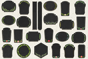 Hand illustrated chalk labels, a Graphic by Irtsya (Thumbnail 2 of 4)