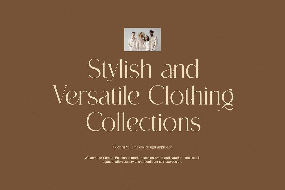 Cigaret Elegant Fashion Serif Font, a Serif Font by Perfectype (Photo 3 of 8)