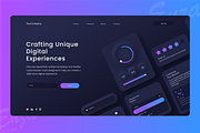 Premium Web site template, a Landing Page Template by The G! Design (Thumbnail 2 of 2)